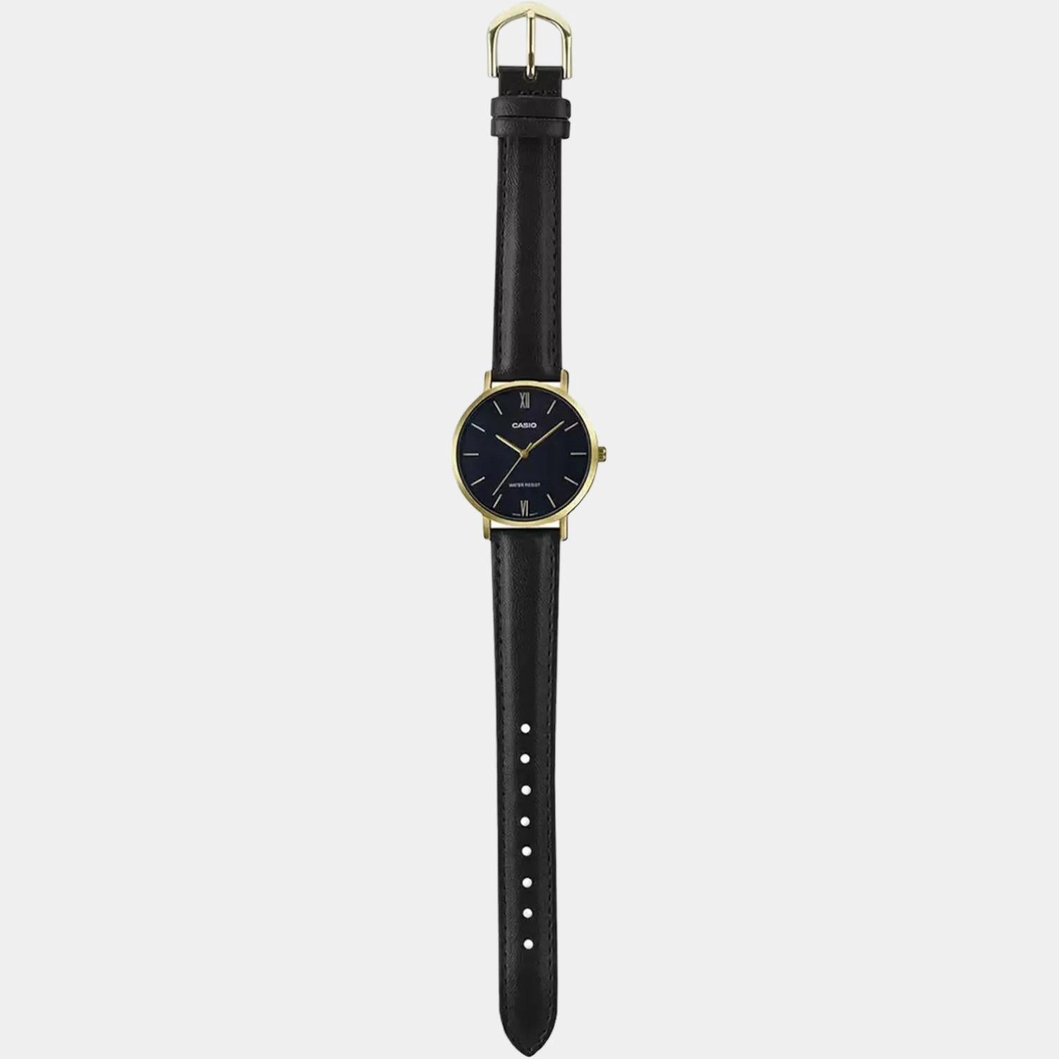 Enticer Women's Analog Leather Watch A1785 - LTP-VT01GL-1BUDF
