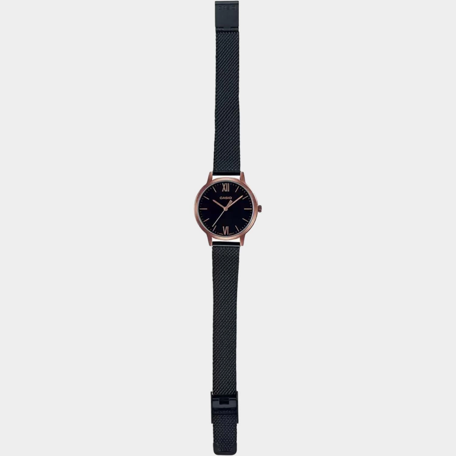 Enticer Women's Analog Stainless Steel Watch A1791 - LTP-E157MRB-1BDF