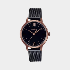 Enticer Women's Analog Stainless Steel Watch A1791 - LTP-E157MRB-1BDF