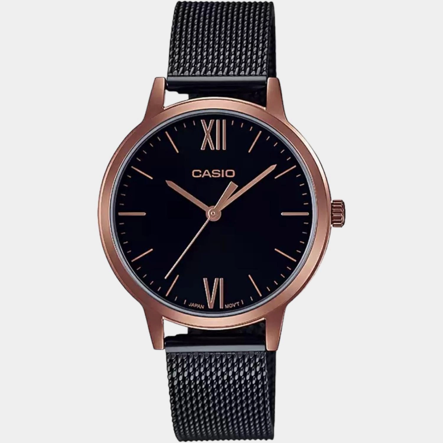 Enticer Women's Analog Stainless Steel Watch A1791 - LTP-E157MRB-1BDF