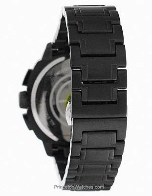 ESQ Movado Excel Chronograph - Black Dial - Black IP Case and Bracelet
