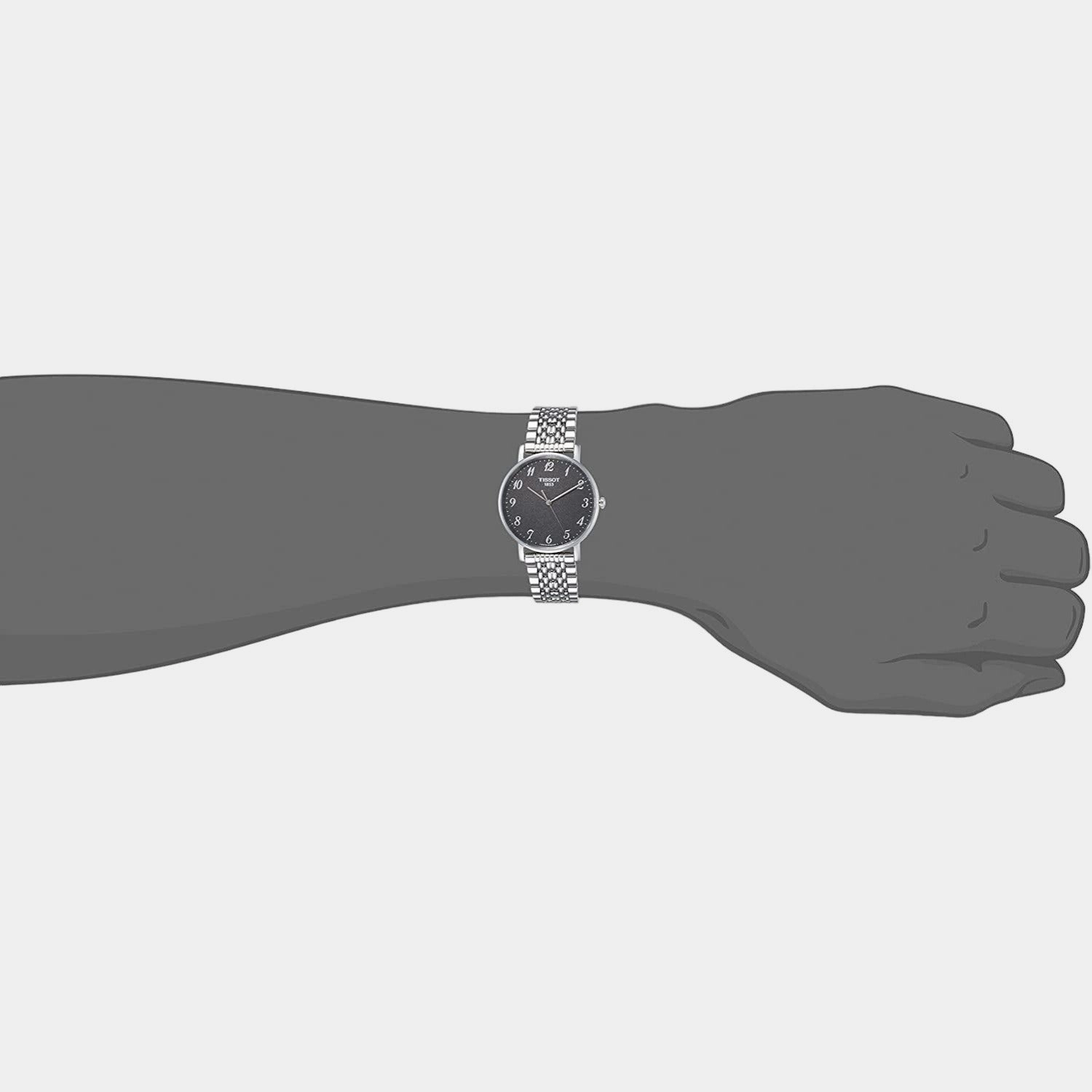 Everytime Unisex Analog Stainless Steel Watch T1094101107200