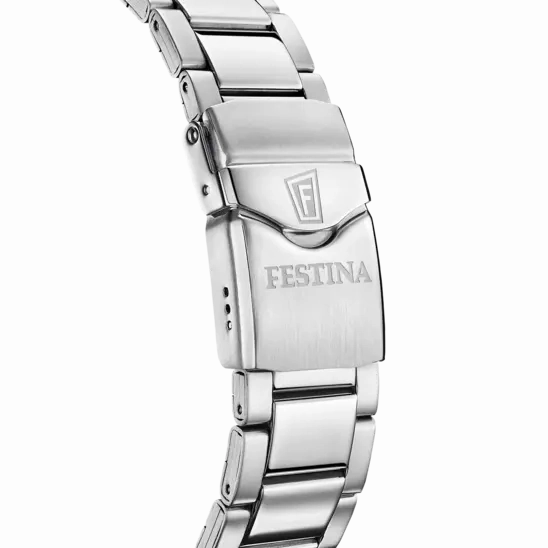 Festina Black Dial Stainless Steel Bracelet Men's Watch F20663/3