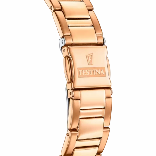 Festina Rainbow Black Dial Stainless Steel Strap Women's Watch F20639/3
