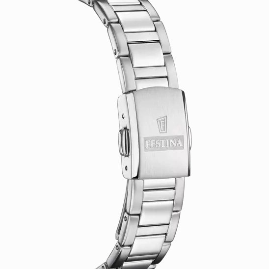 Festina Solar Energy Cream Dial Stainless Steel 316L Women's Watch F20654/1