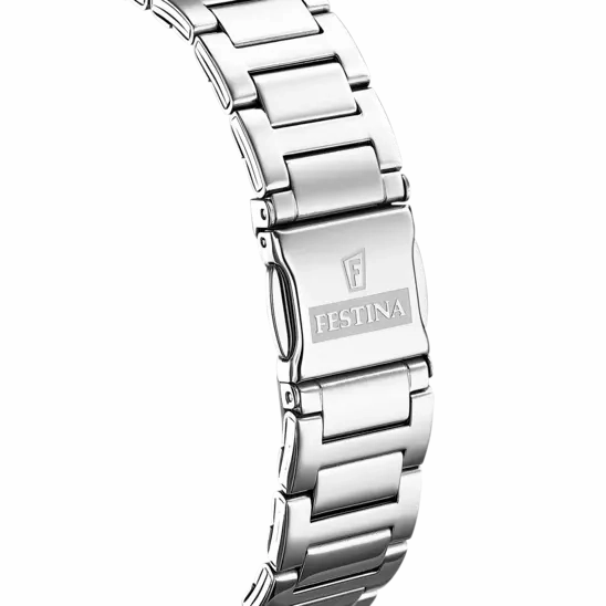 Festina Women's Elegance Zirconia Adorned Stainless Steel Watch F16719/2