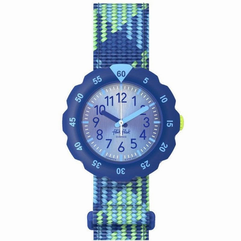 Flik Flak LOOP IN BLUE Watch FPSP074