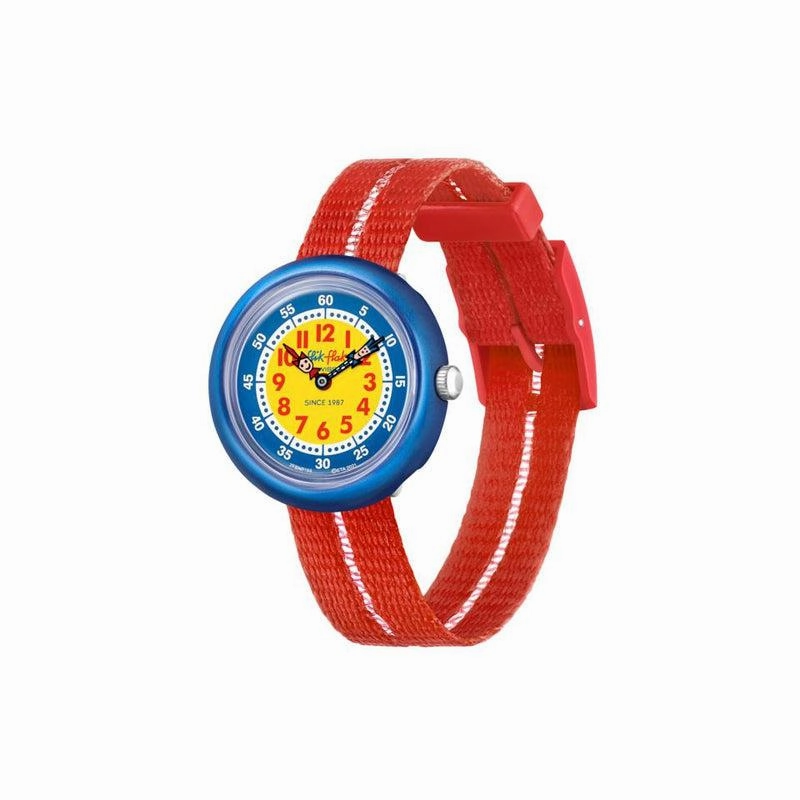 Flik Flak RETRO RED Watch FBNP188