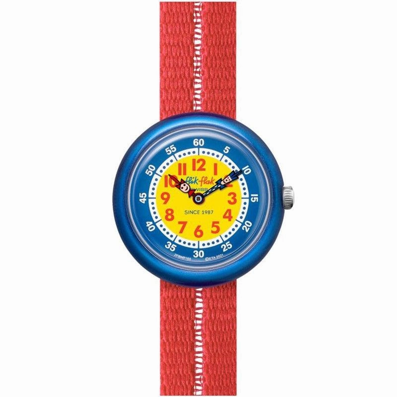 Flik Flak RETRO RED Watch FBNP188