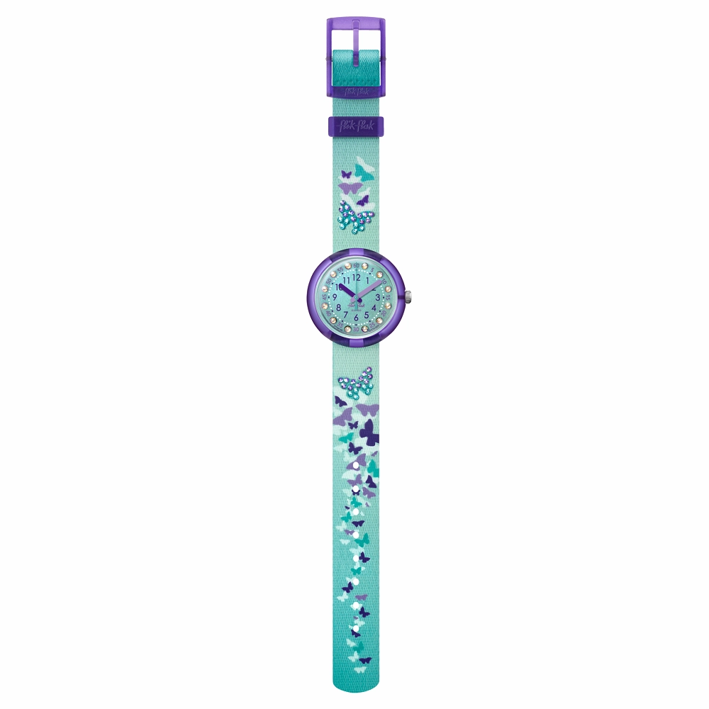 Flik Flak Sparkling Butterfly Kids Watch FPNP100