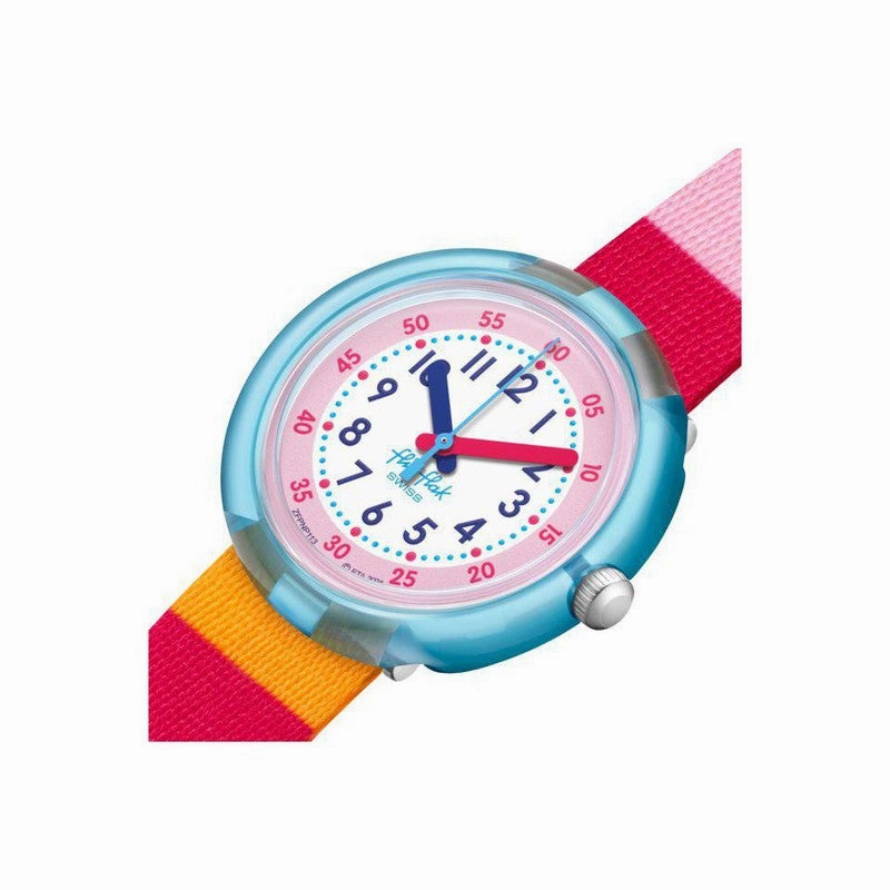 Flik Flak STRIPY PINK Watch FPNP113