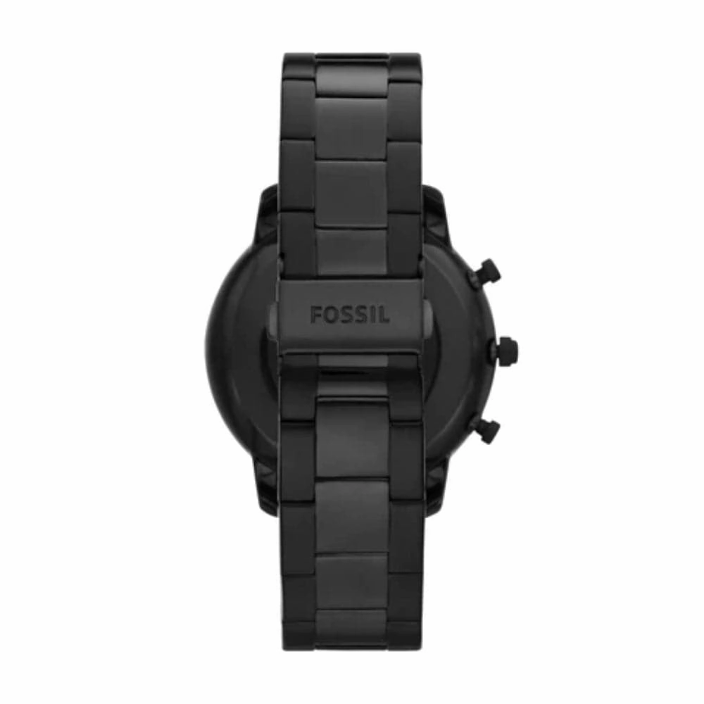 Fossil Automatic Black Dial And Stainless Steel Strap Men Watch ME3238