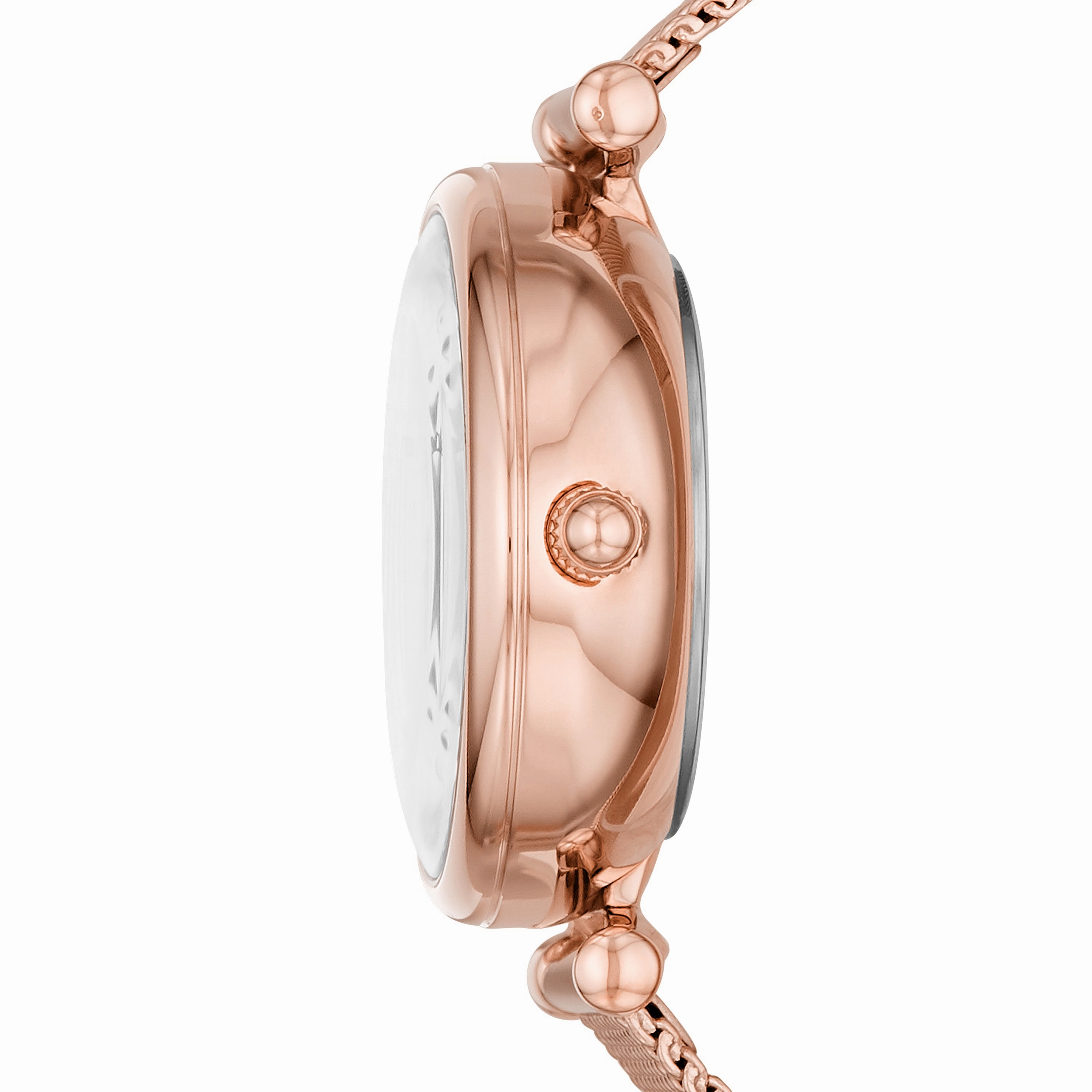 Fossil Carlie Rose Gold-Tone Stainless Steel Automatic Watch ME3188