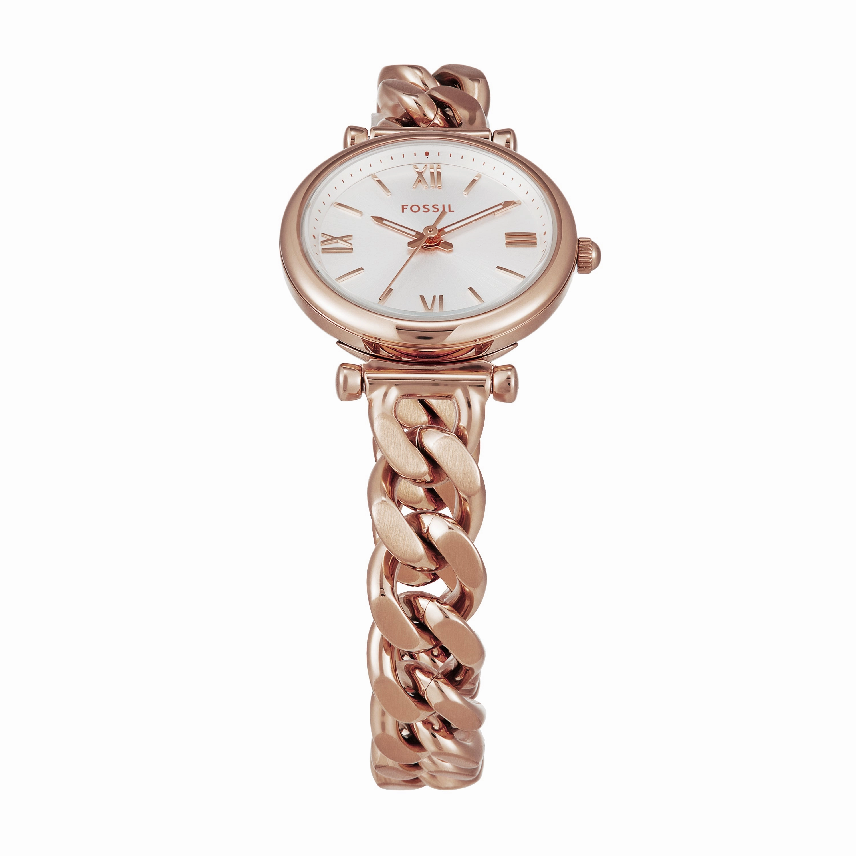 Fossil Carlie Rose Gold-Tone Stainless Steel Women's Watch ES5330