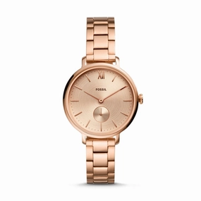 Fossil ES4571 Kayla Three-Hand Gold-Tone Stainless Steel Watch