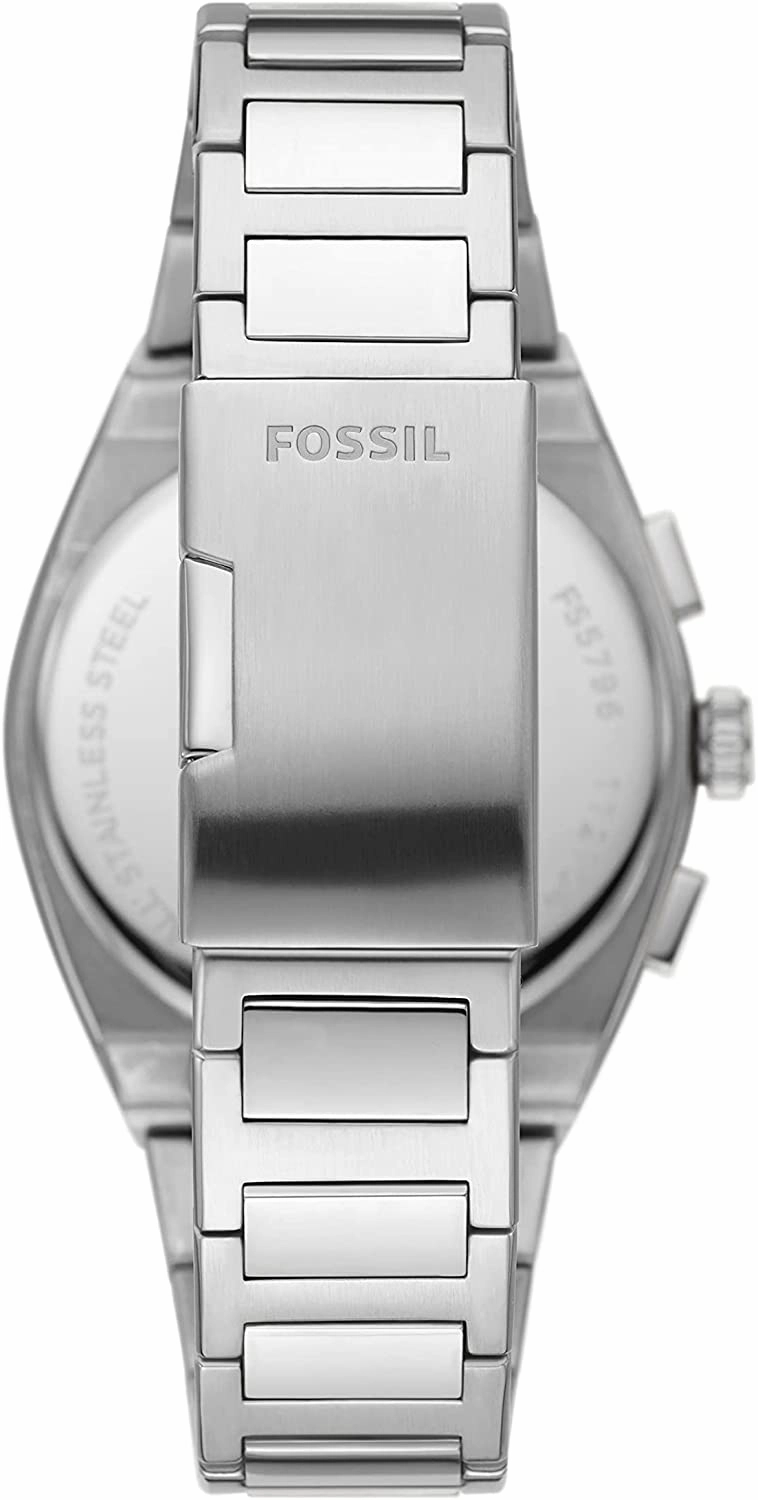 Fossil Everett Chronograph Blue Dial Mens Watch FS5795
