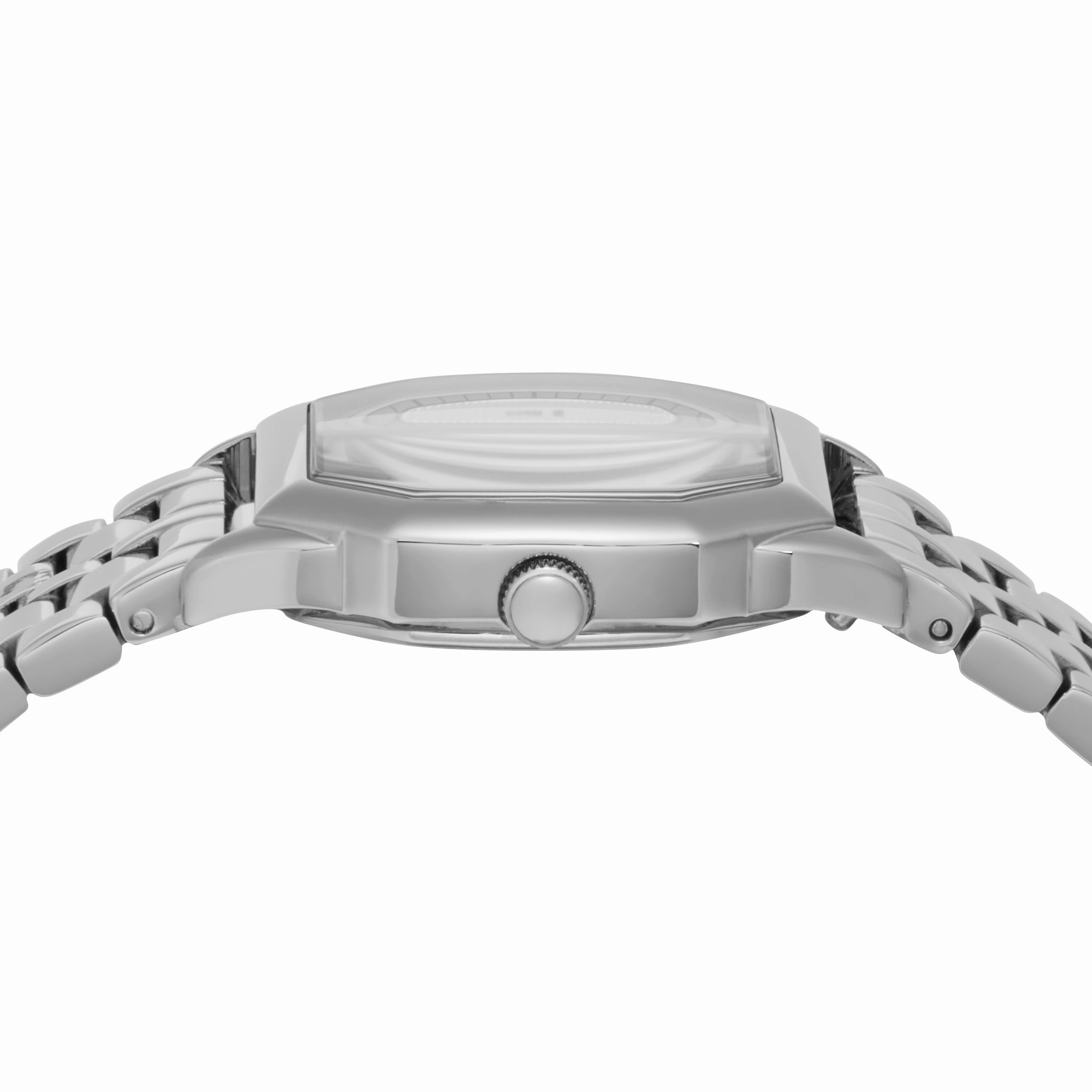 Fossil Harlow Three-Hand Cream Dial Stainless Steel Watch ES5363