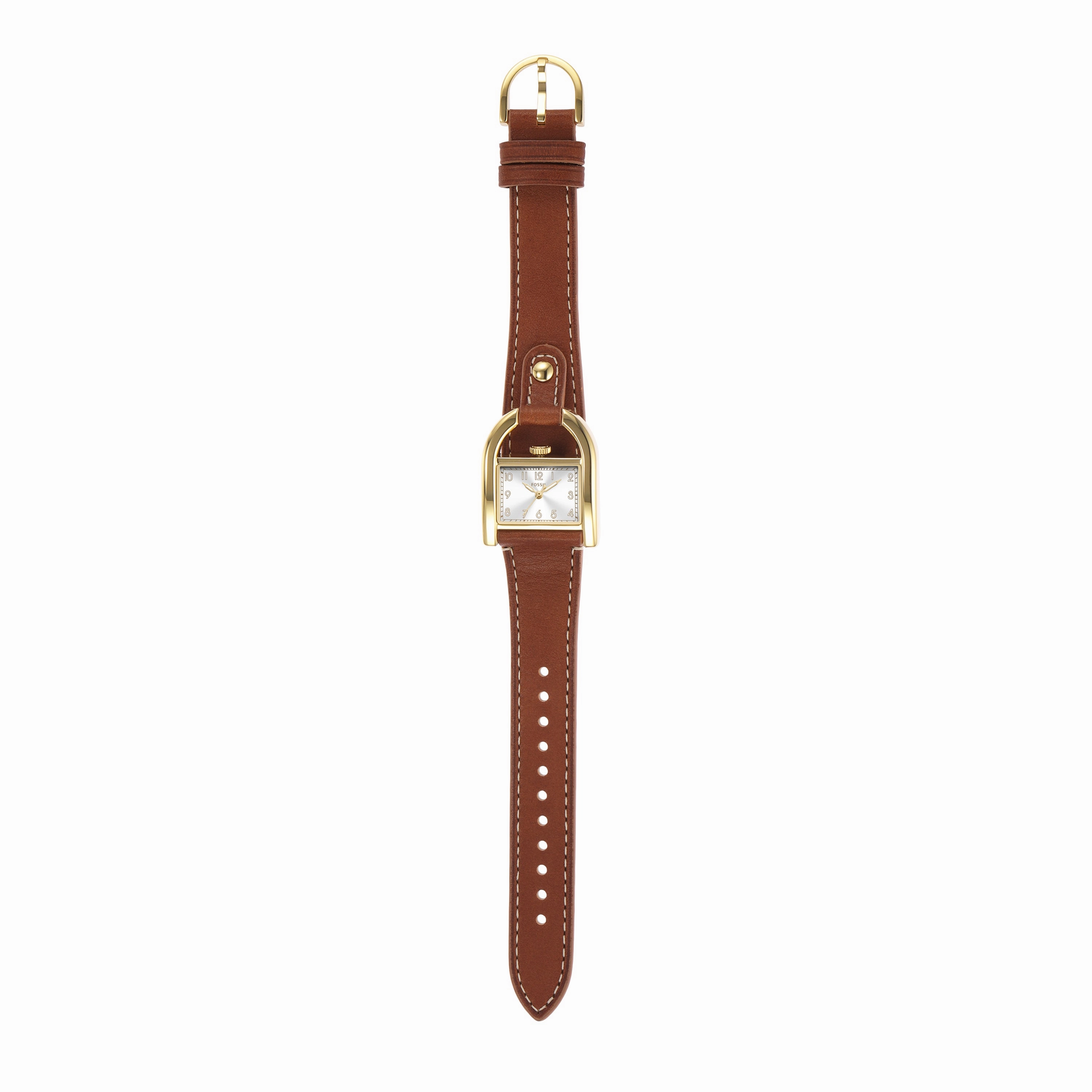 Fossil Harwell Medium Brown Leather Timepiece ES5264