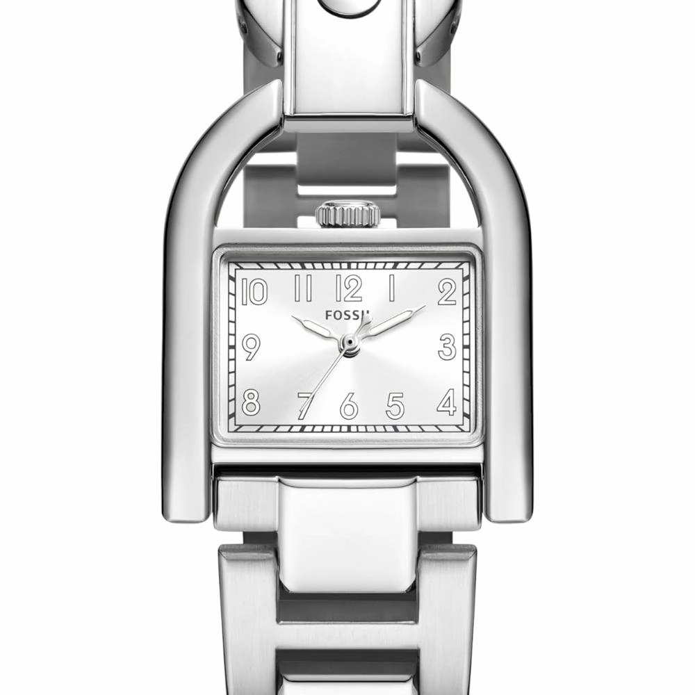 Fossil Harwell Silver Tone Stainless Steel Women's Watch ES5326P