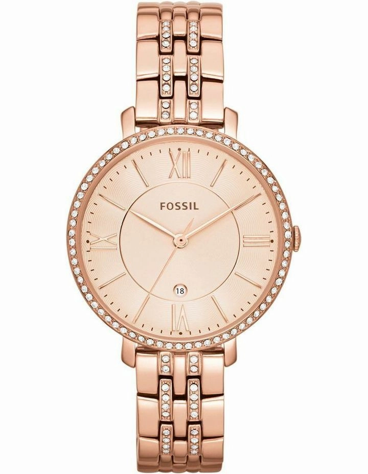 Fossil Jacqueline Rose Gold-Plated Watch ES3546