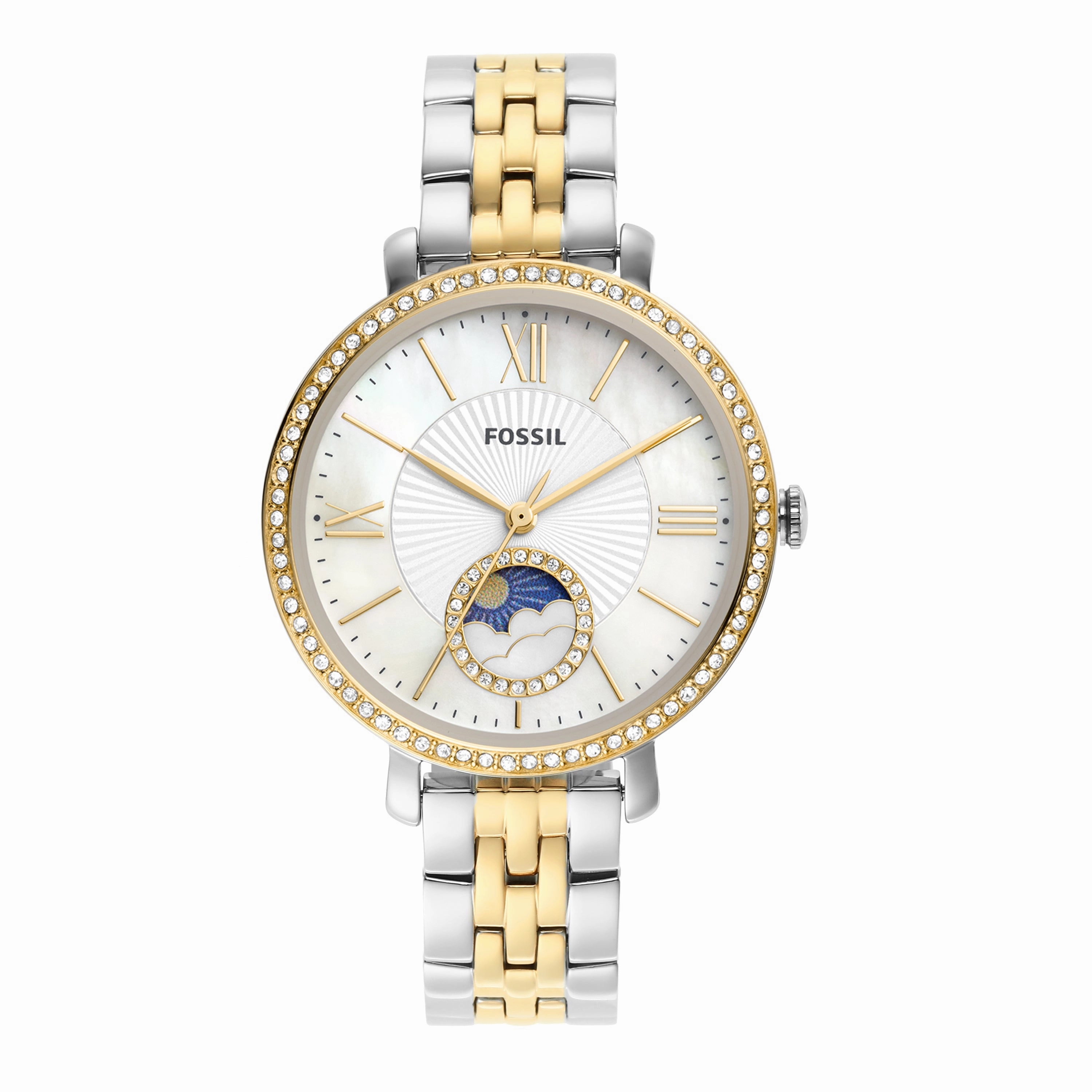 Fossil Jacqueline Three-Hand Moon phase Women's Watch ES5166