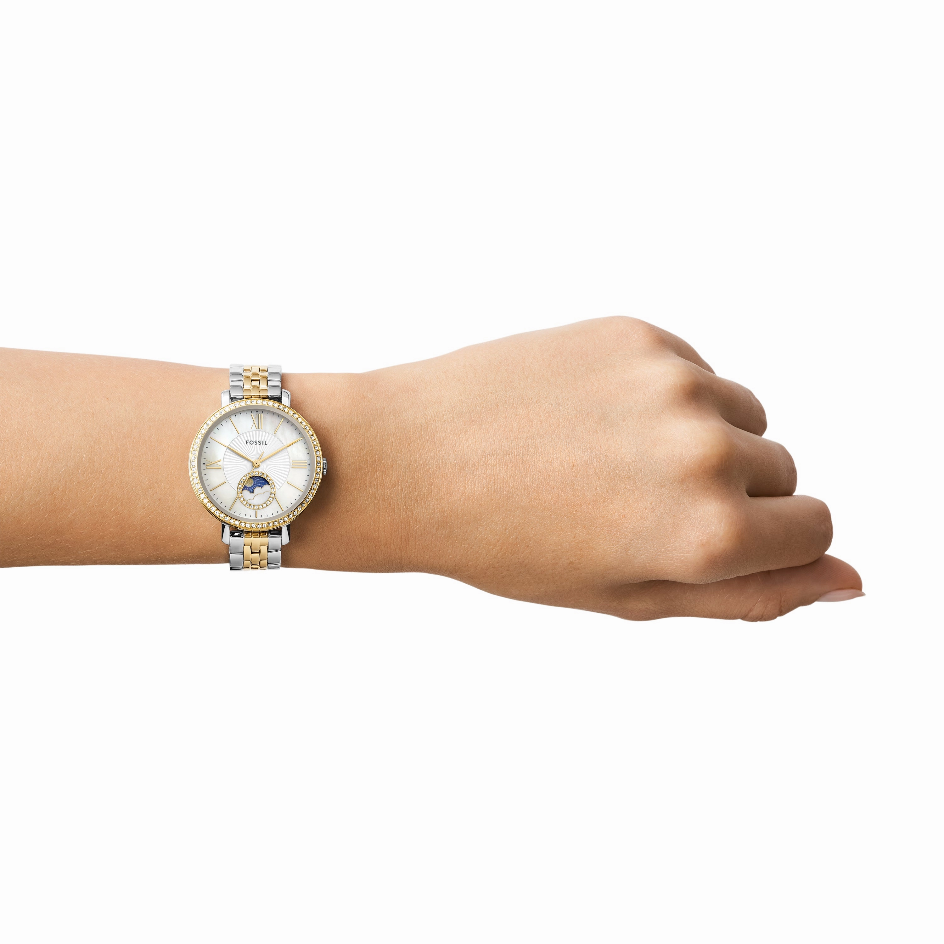 Fossil Jacqueline Three-Hand Moon phase Women's Watch ES5166