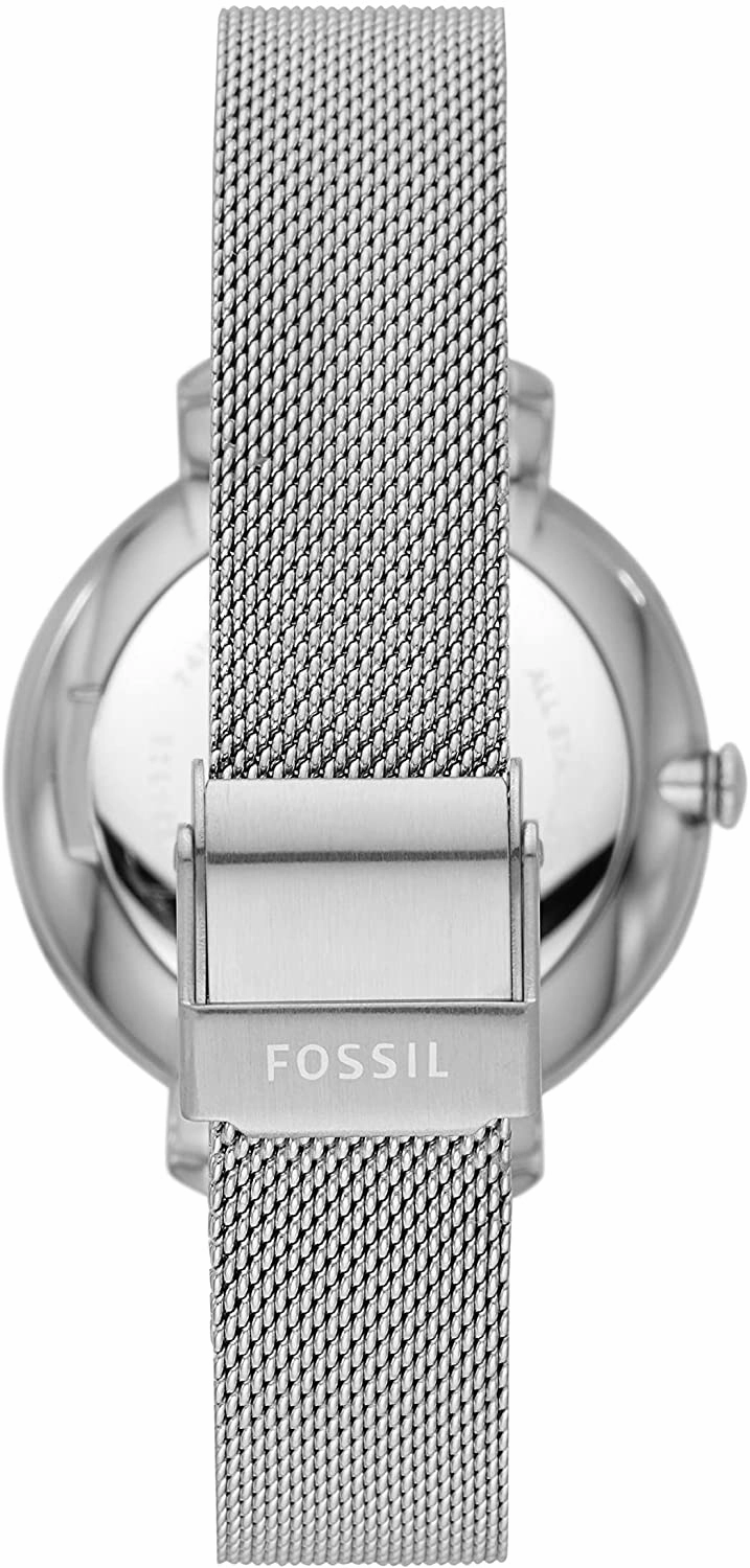 Fossil Jacqueline Three-Hand Silver Dial Womens Watch ES4627