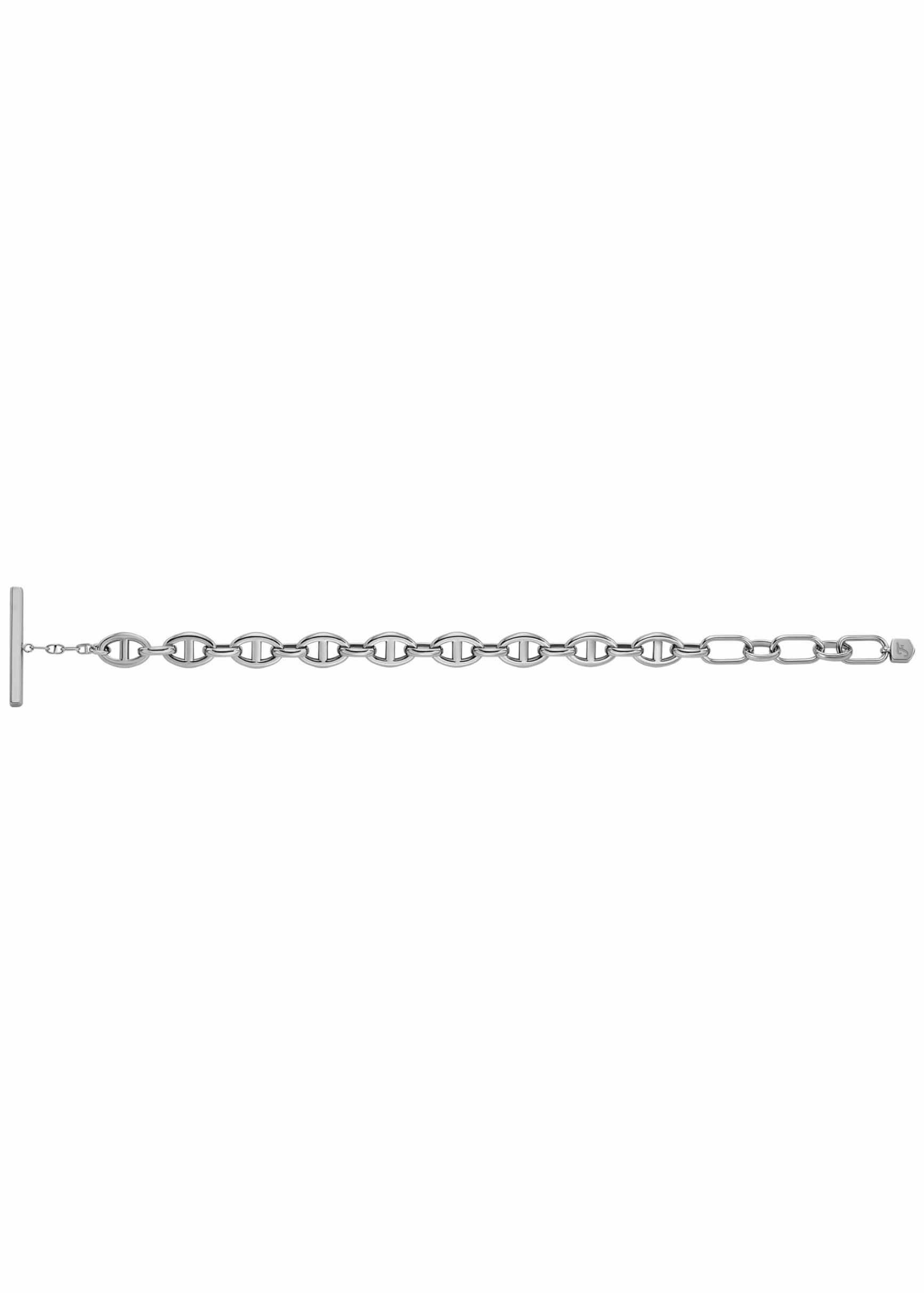 FOSSIL JEWELLERY HERITAGE D-LINK STAINLESS STEEL BRACELET JA724404