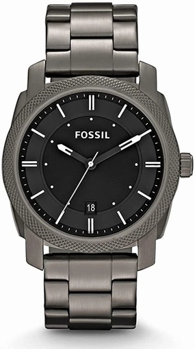 Fossil Machine Black Dial Mens Smoke Watch FS4774IE
