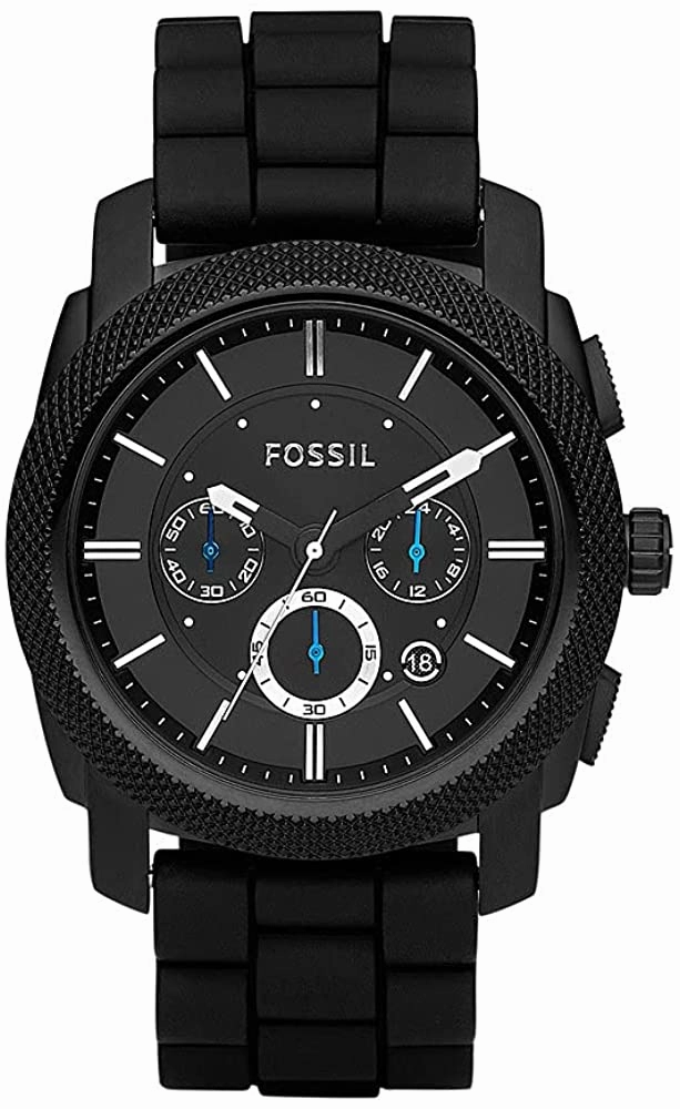 Fossil Machine Chronograph Black Dial Mens Watch FS4487IE