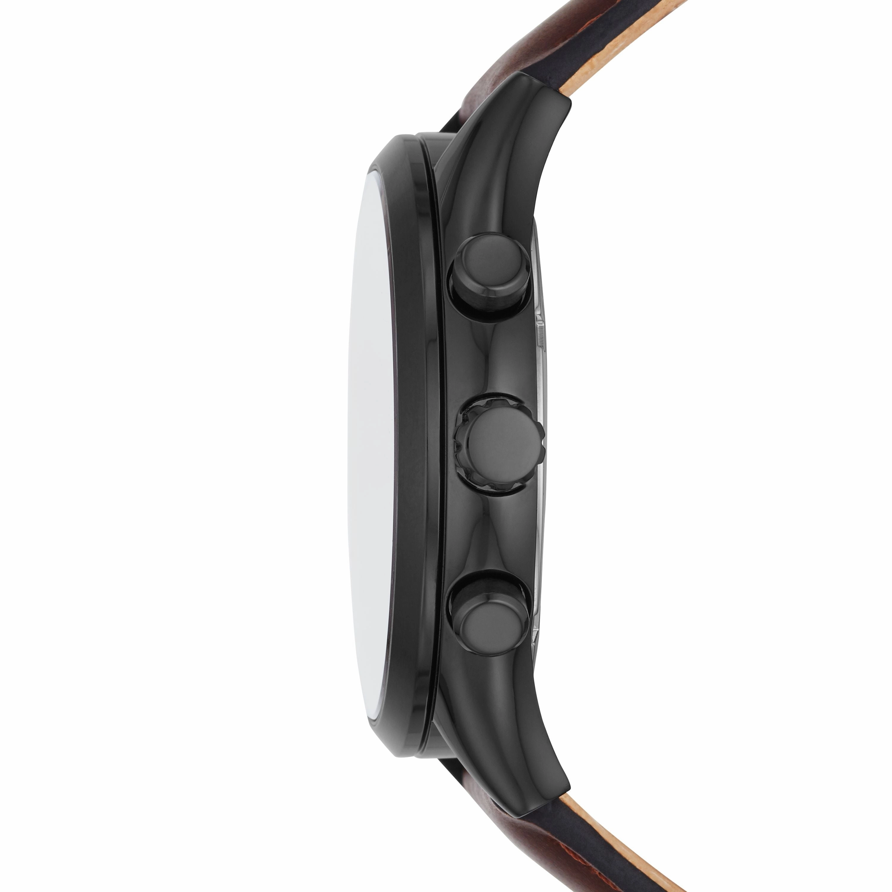 Fossil Men's Fenmore Midsize Multifunction, Black-Tone Stainless Steel Watch