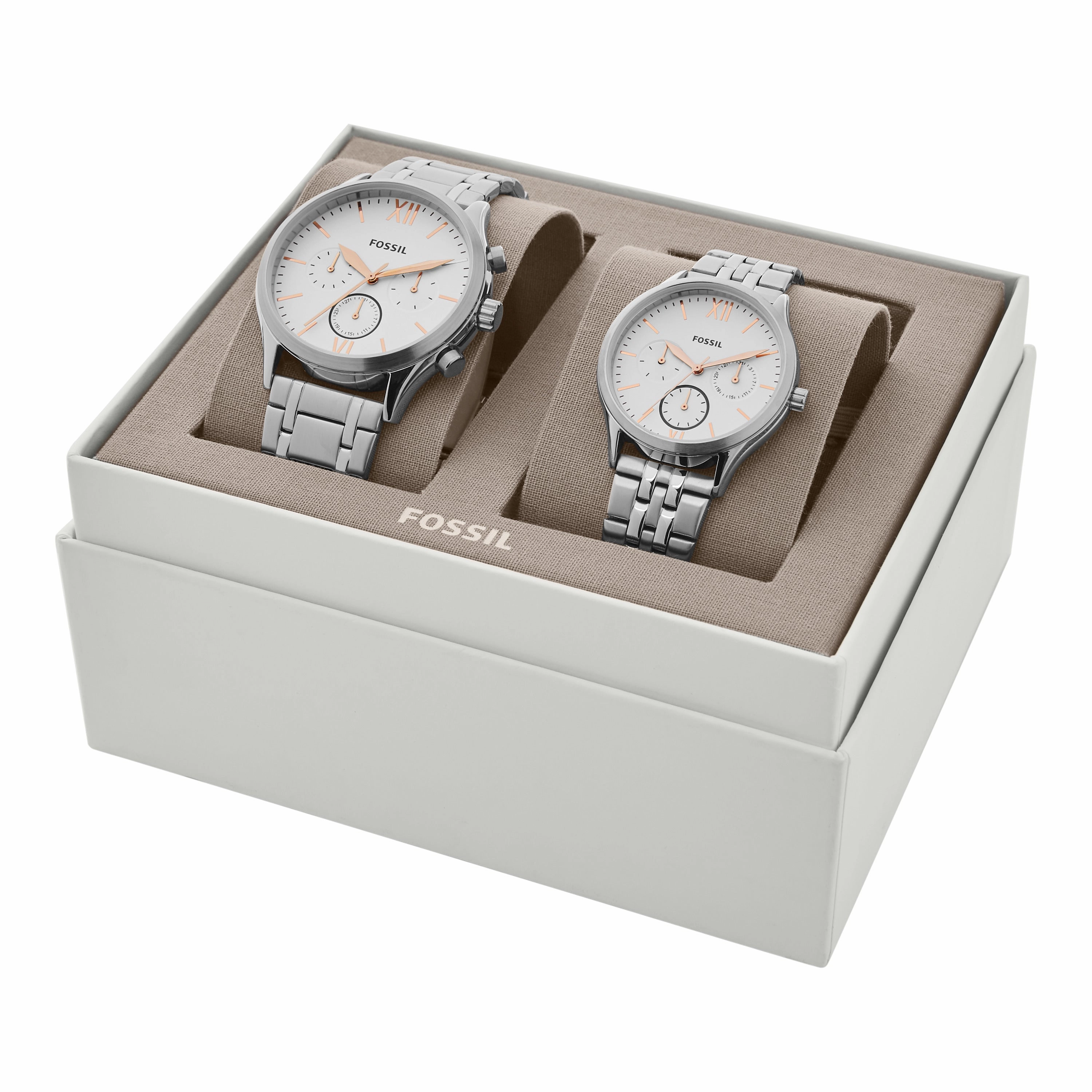 Fossil Men's Fenmore Midsize Multifunction, Stainless Steel Watch