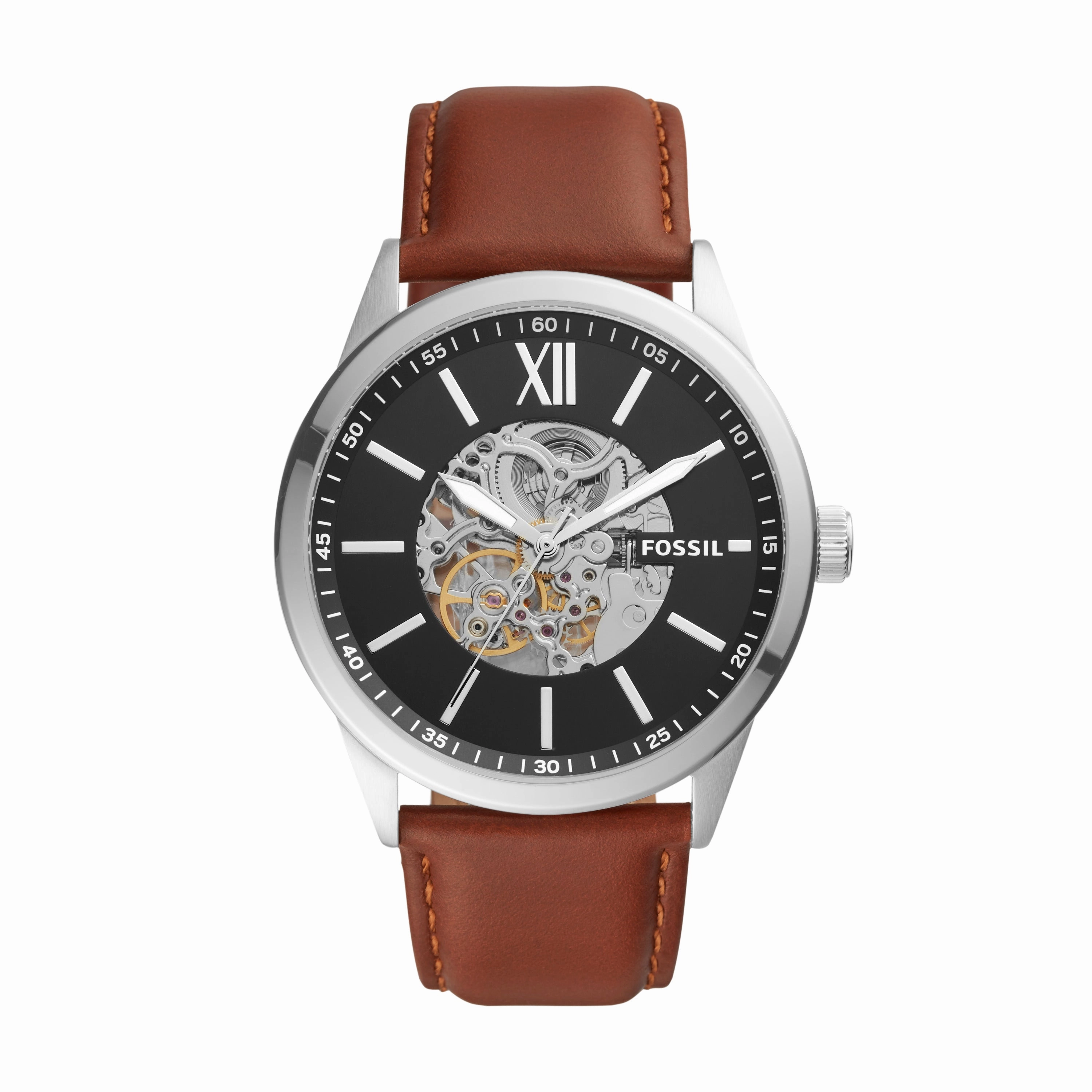 Fossil Men's Flynn Automatic, Stainless Steel Watch