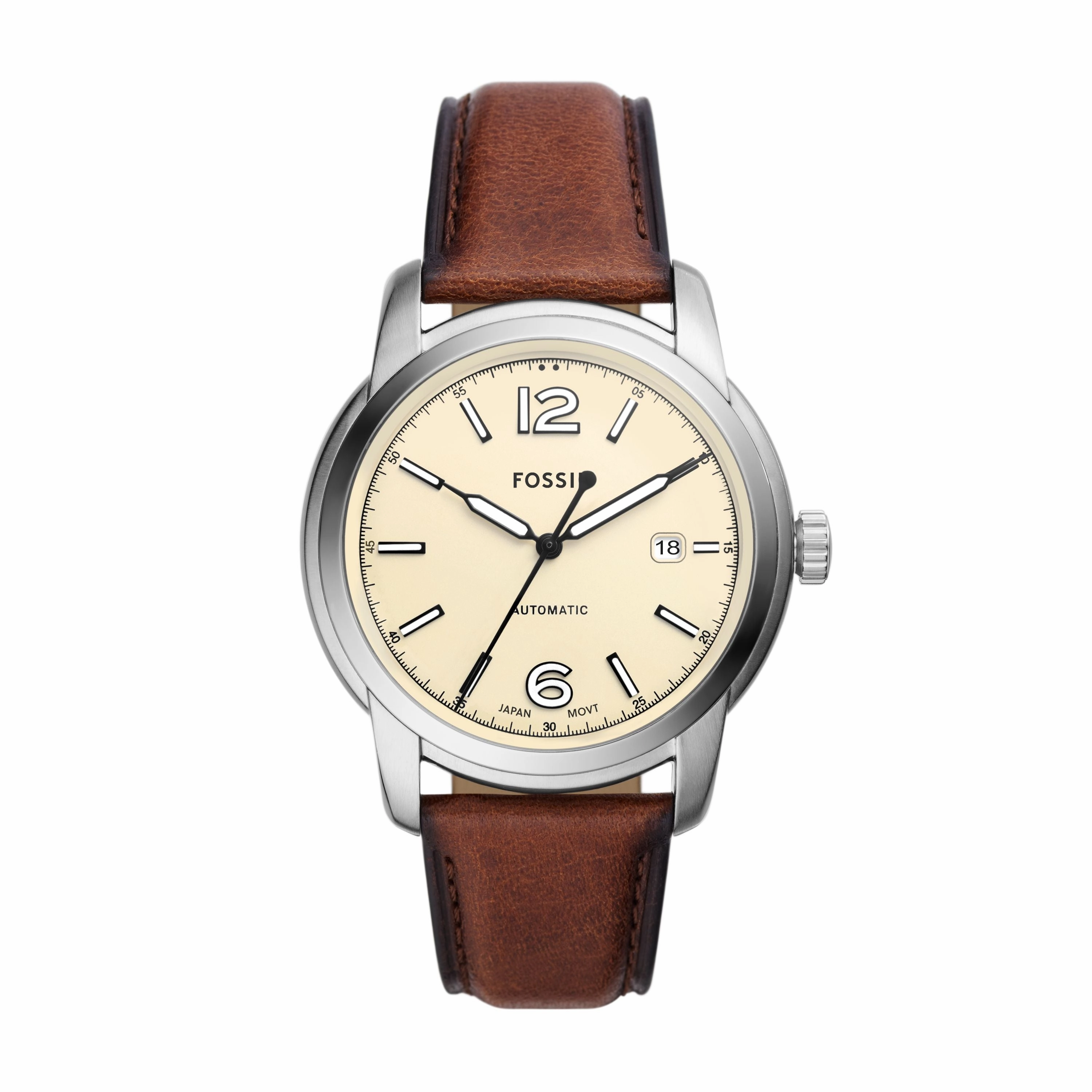 Fossil Men's Fossil Heritage Automatic, Stainless Steel Watch