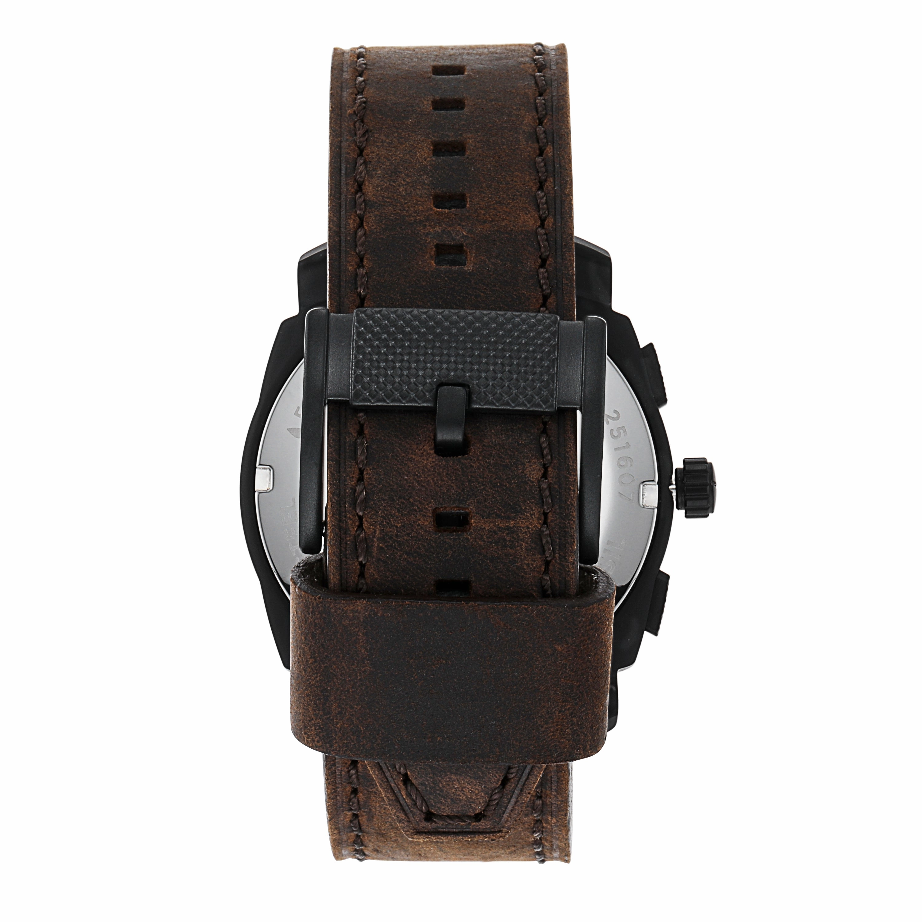 Fossil Modern Machine Chronograph Watch and Braided Leather Bracelet Set FS5251SET