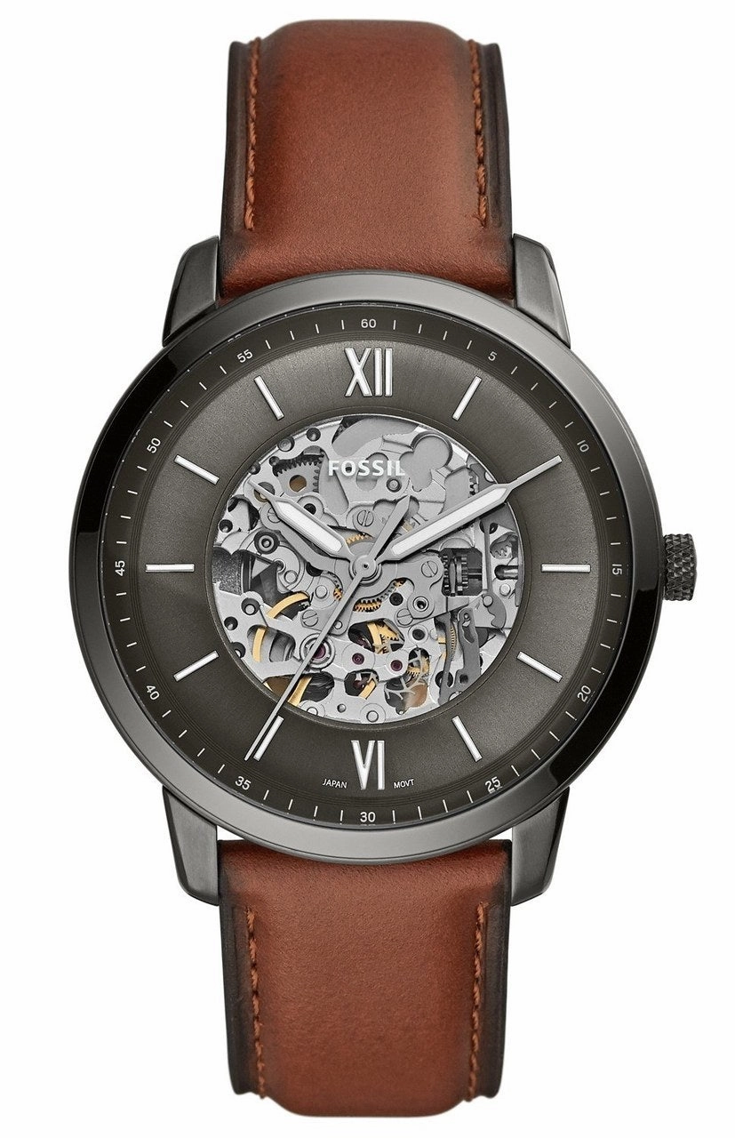 Fossil  Neutra Automatic Amber Leather Watch ME3161