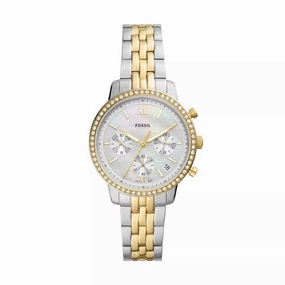 Fossil Neutra Chronograph Two-Tone Stainless Steel Women's Watch ES5279P