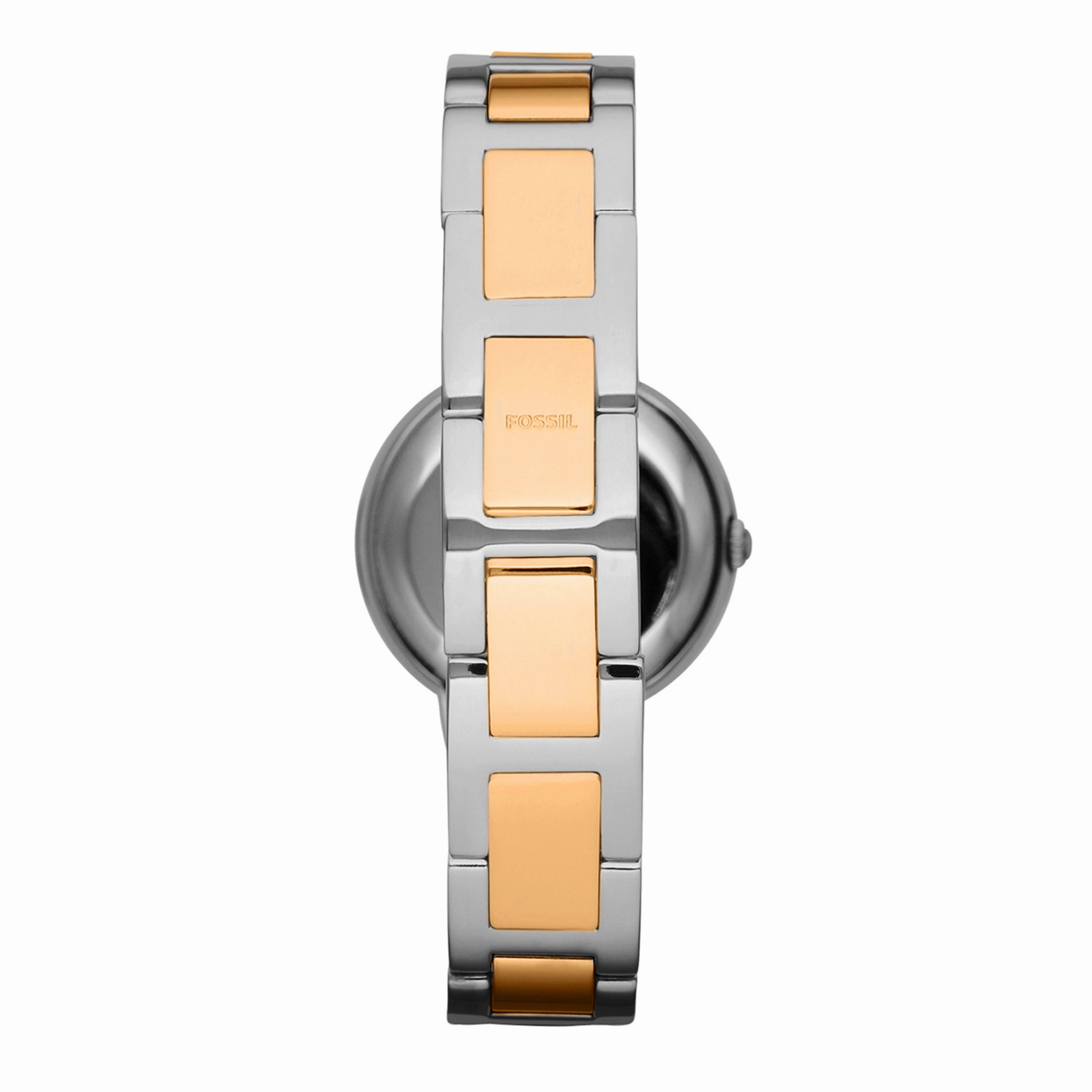 Fossil Rose Gold Dial Two Tone Stainless Steel Watch ES3405