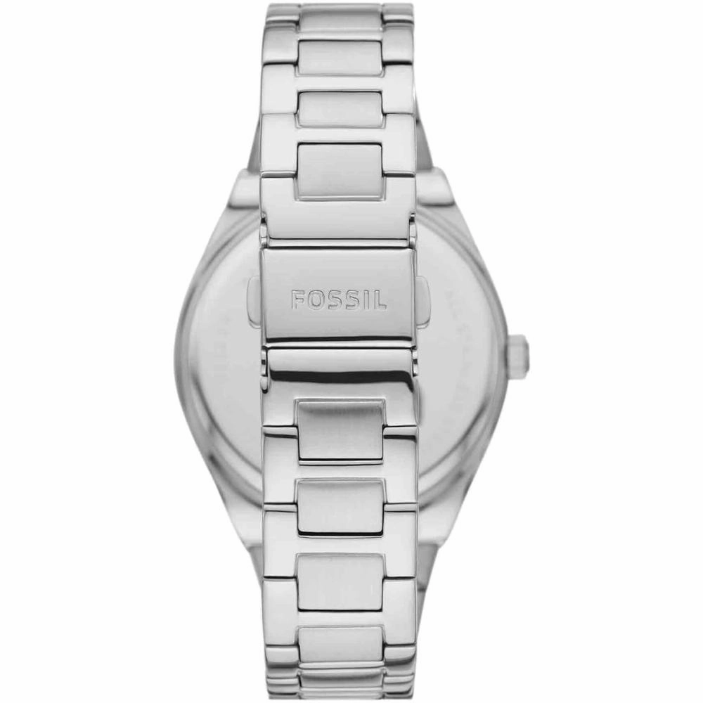 Fossil Scarlette Date Display Silver Tone Stainless Steel Women's Watch ES5300P