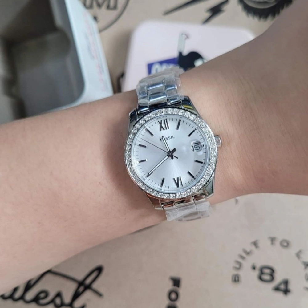 FOSSIL SCARLETTE MINI ES4317P STAINLESS STEEL WOMEN WATCH