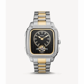 Fossil Two-Tone Automatic Stainless Steel Men Watch ME3237