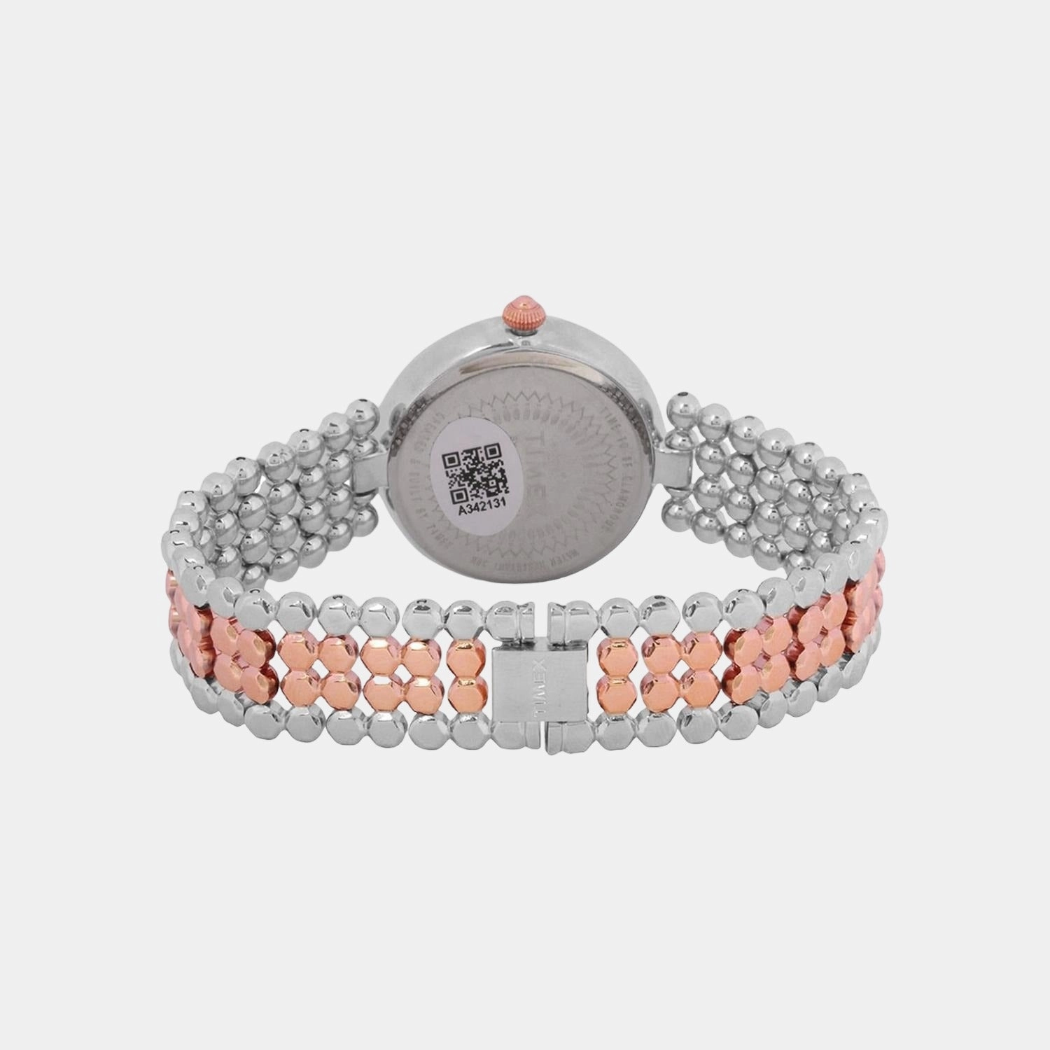 Fria Women Pink Analog Stainless Steel Watch TWEL13902
