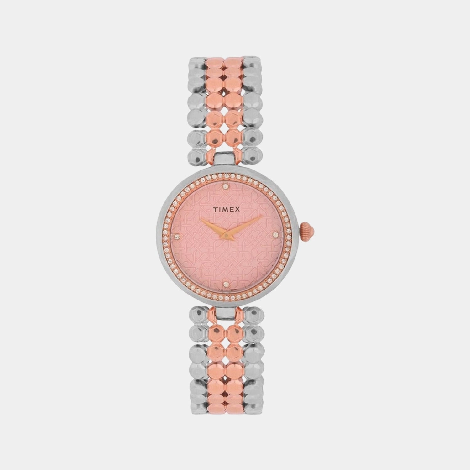 Fria Women Pink Analog Stainless Steel Watch TWEL13902