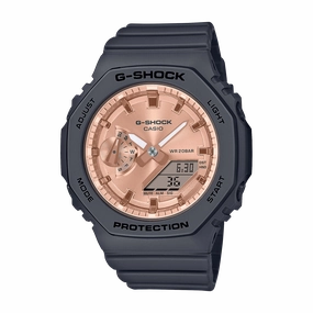 G-Shock Analog Digital DUO Mid Black Resin Band Watch GMAS2100MD-1A