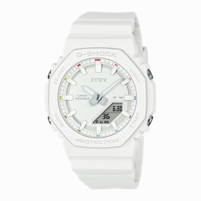 G-Shock Analog Digital Itzy Collaboration White Resin Band GMAP2100IT-7A
