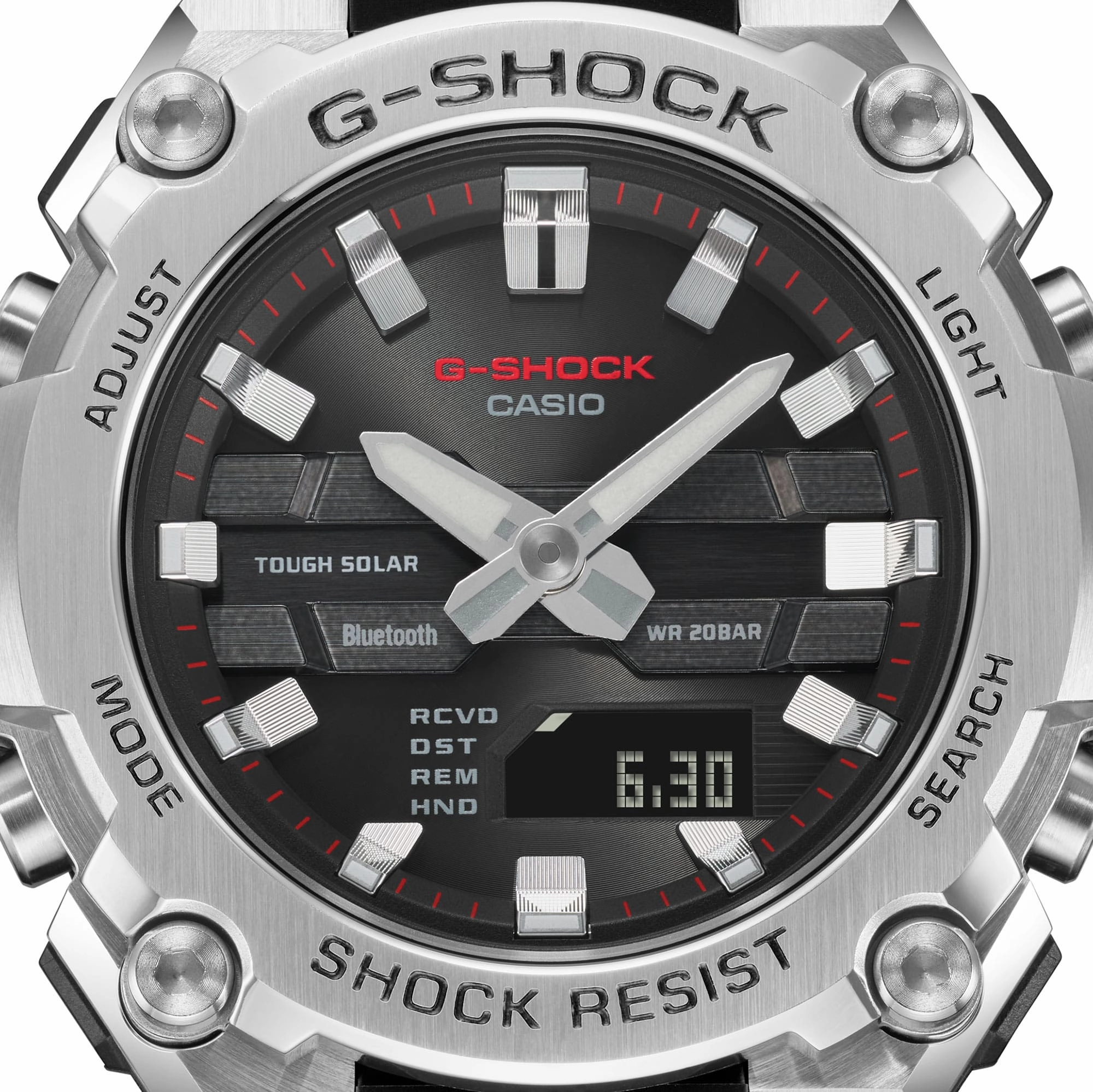 G-Shock Black Resin Band Black Dial Watch GSTB600-1A