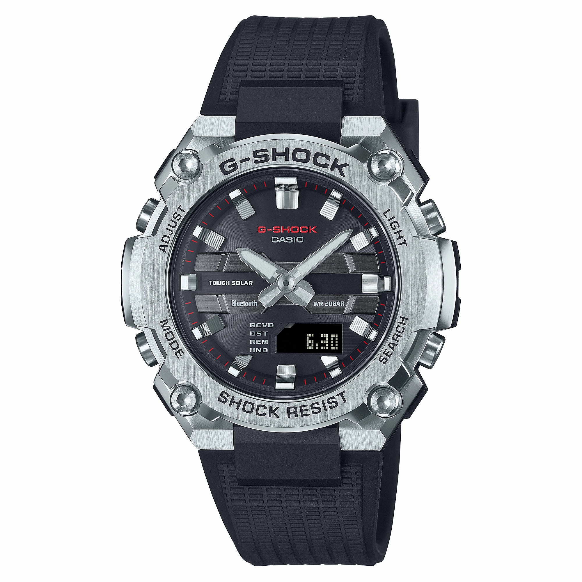 G-Shock Black Resin Band Black Dial Watch GSTB600-1A
