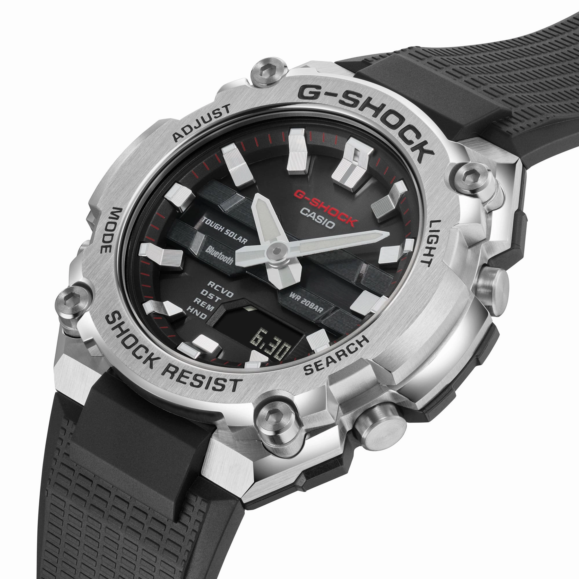 G-Shock Black Resin Band Black Dial Watch GSTB600-1A