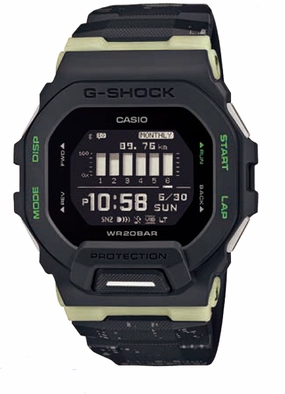 G-Shock Black Resin Band Watch GBD200LM-1D