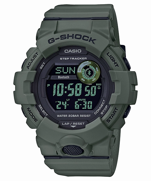 G-SHOCK Bluetooth Step Tracker Watch GBD-800UC-3